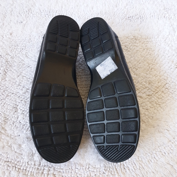 Naturalizer black loafer 1 in flatform slip-on US 6.5N Preowned excellent - Picture 6 of 8